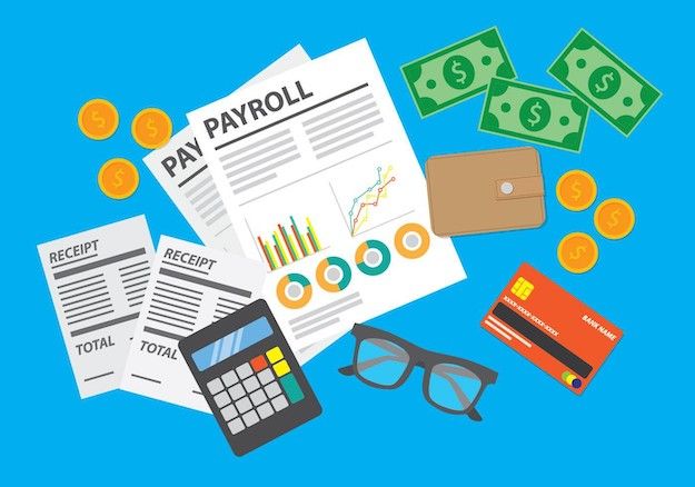 A series of charts and graphs presenting payroll data and statistics, such as salary distribution, tax contributions, and employee benefits.
